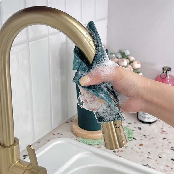 1장씩 뜯어 쓰는 1회용 수세미 1장 팡팡(360매/ 6롤)