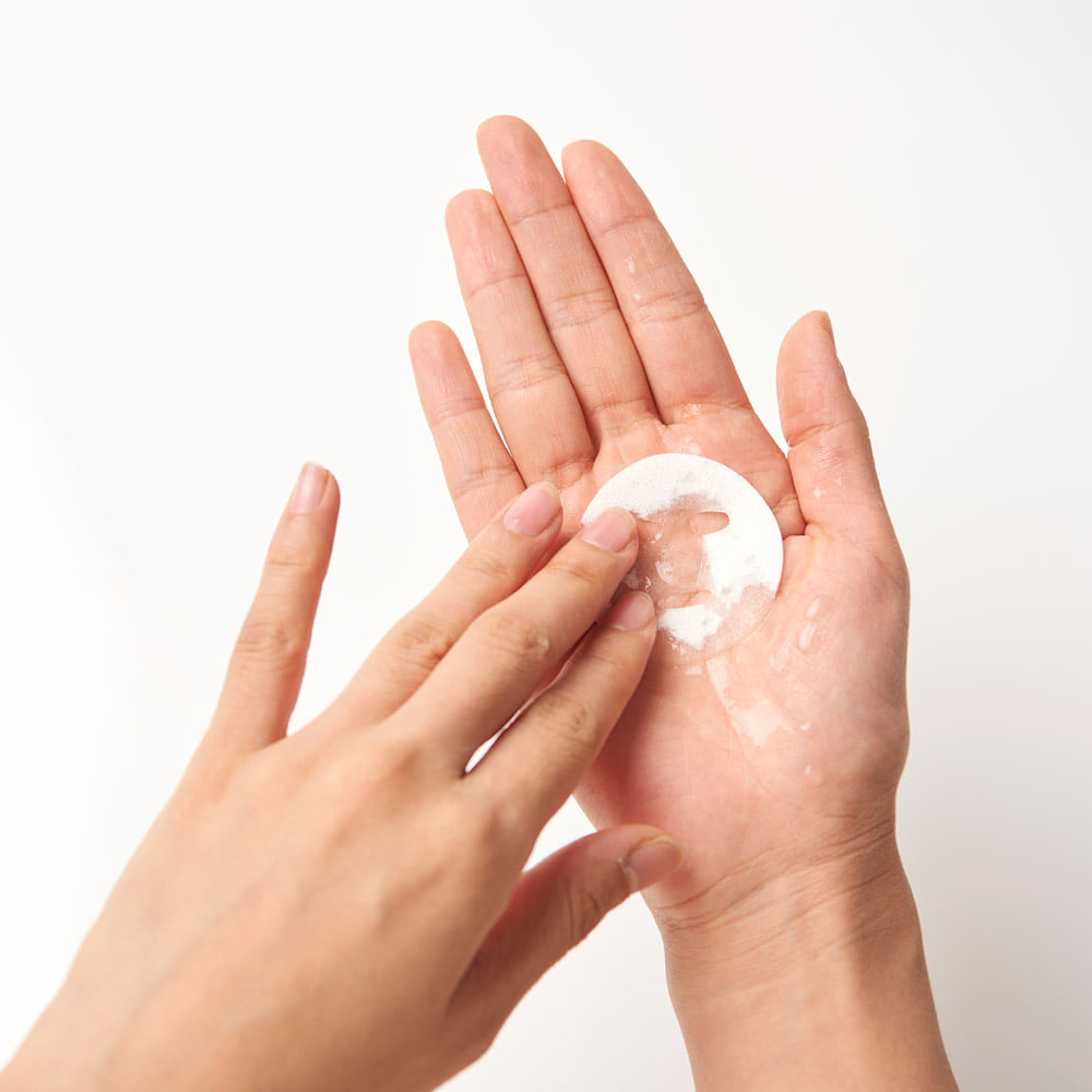 고체 타입 클렌징 POP(지성용, 약산성 PH5.5 / 10매 / 1팩)